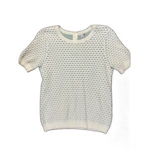 Halogen  s/p knit top with  great detail